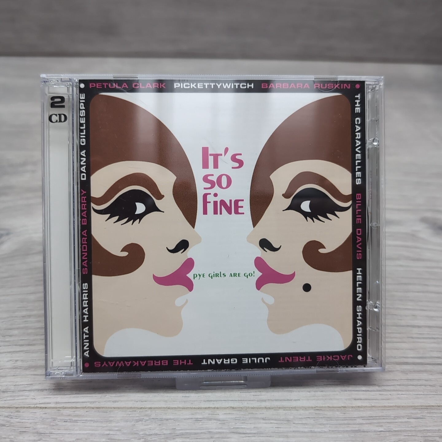 It's So Fine - Pye Girls Are Go - 2CD Album - 2005 Sanctuary Records - VG Con