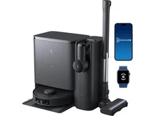 ECOVACS Robotics - T30S COMBO COMPLETE Robot Vacuum & Mop plus Cordless Handheld