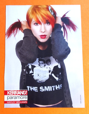 Paramore Double Sided- Kerrang! A4 Size Poster