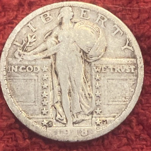 1918 Standing Liberty Quarter