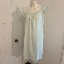 Vintage Katz Made in USA size S/M 70s Lacey Grannycore Nightwear Nightgown