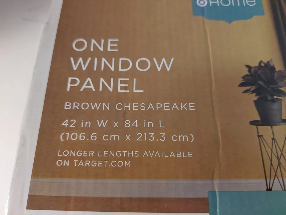 Panel Home One Window Marrón Chesapeake 42 x 84L Nuevo en Paquete Foto 3 de 4