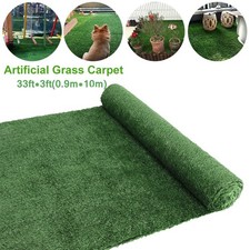 Green Artificial Grass Rug 6 ft. x 8 ft. Patio Deck Indoor Outdoor Landscape NEW