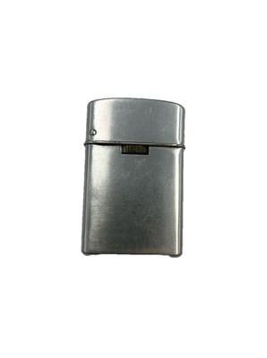 Sarome Gas Flip-Top Chrome Tone Butane Lighter Japan Vintage Metal Japanese