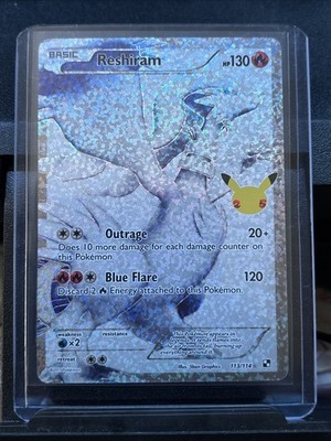 Reshiram 113/114 Celebrations: Classic Collection Holo