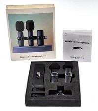 New Wireless Lavalier Microphone Type-C Wireless Lapel Mic 1-to-2