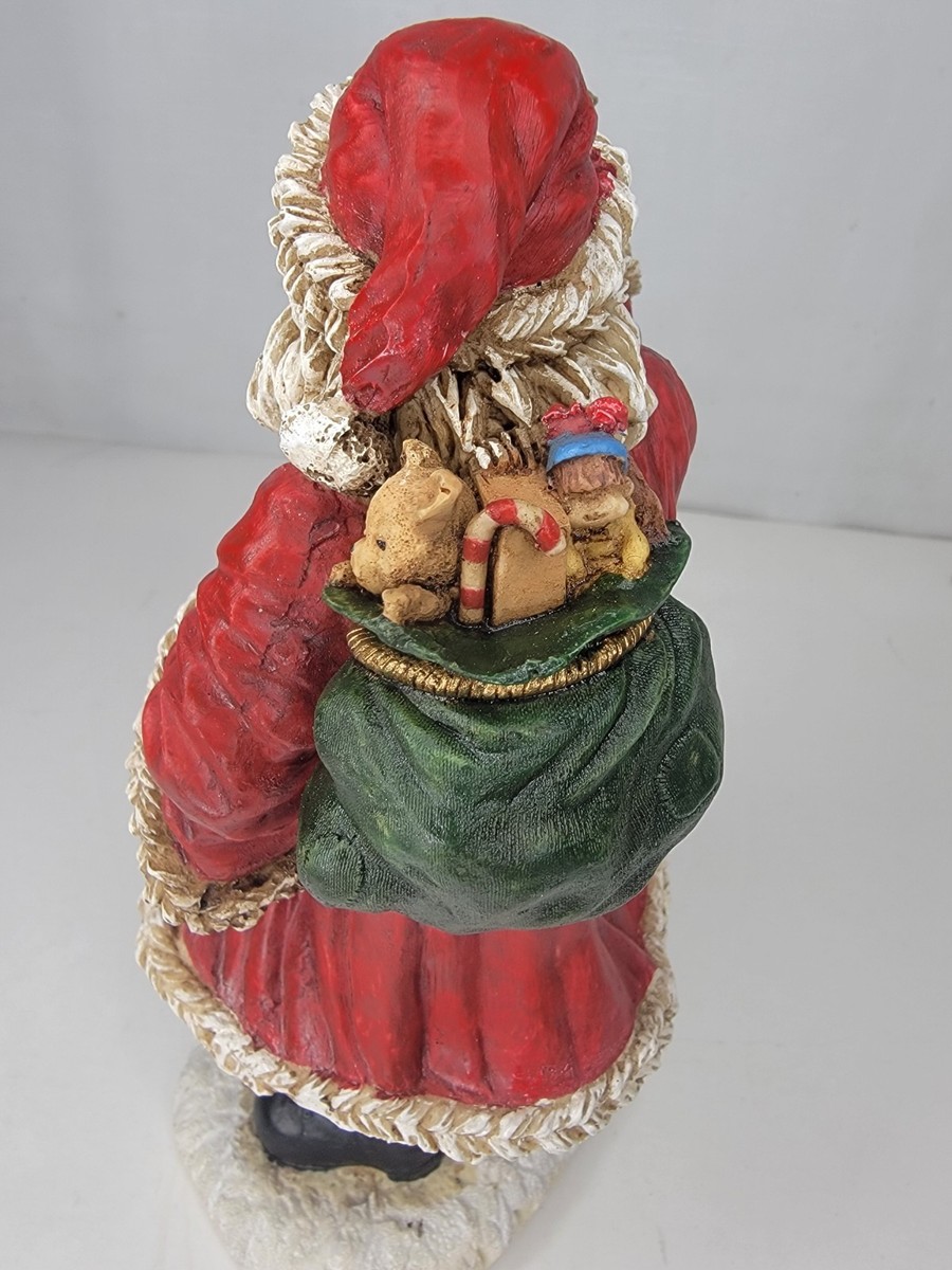 Vtg Windsor Collection Santa Collectable Figure Bell #24154 10