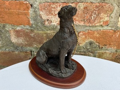 Royal Tara Irish Wolfhound.Kaltguss Bronze Resin.