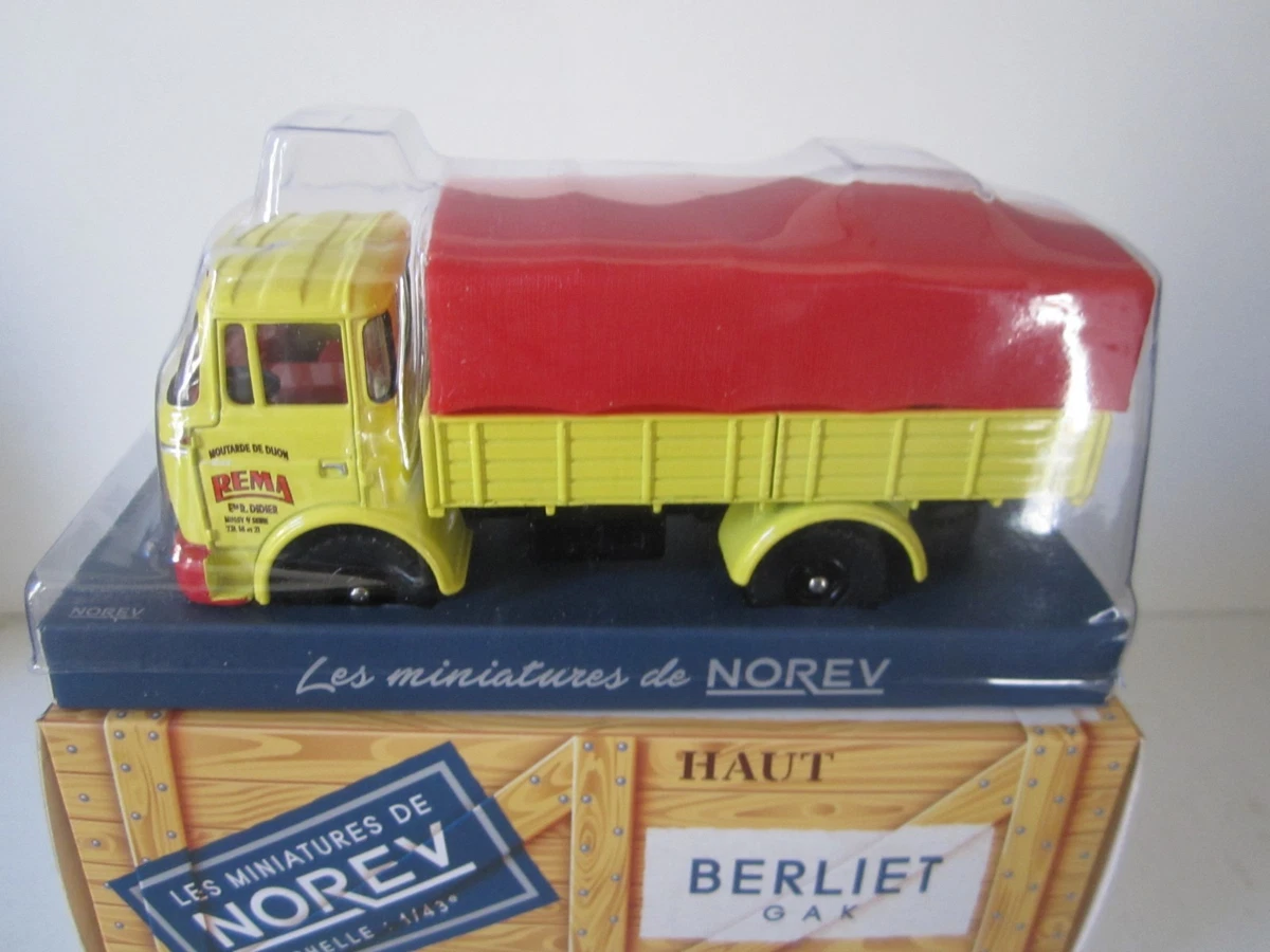 Miniature Camion Berliet GAK JRD - Échelle 1:43 ? - N°134 - Prefontaines - France