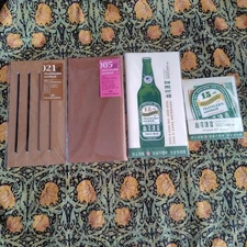 Traveler's Note Taiwan Beer Set Unused Diary Refills Smooth Paper
