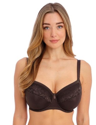 34DD Fantasie Illusion BH Bügel Seitenstütze ungepolstert Spitzen BH 2982