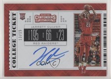 2019 Panini Contenders Draft Picks Diamond Ticket 13/15 Jarrett Culver Auto 6fs