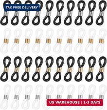 40Pcs Eyeglass Chain Connector, Glass Holders for Women Eyeglasses Sunglasses St