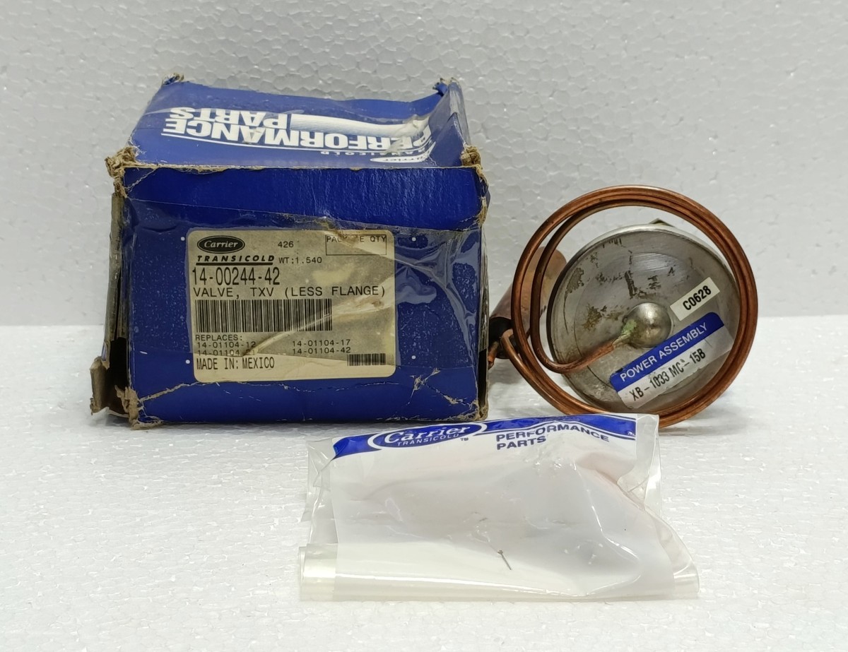 Carrier Transicold TXV Valve Less Flange 14-00244-42/0880 XB