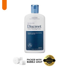 1 x Restoria Discreet Hair Cream Gradual Grey Blending Color Enhancer 250ml