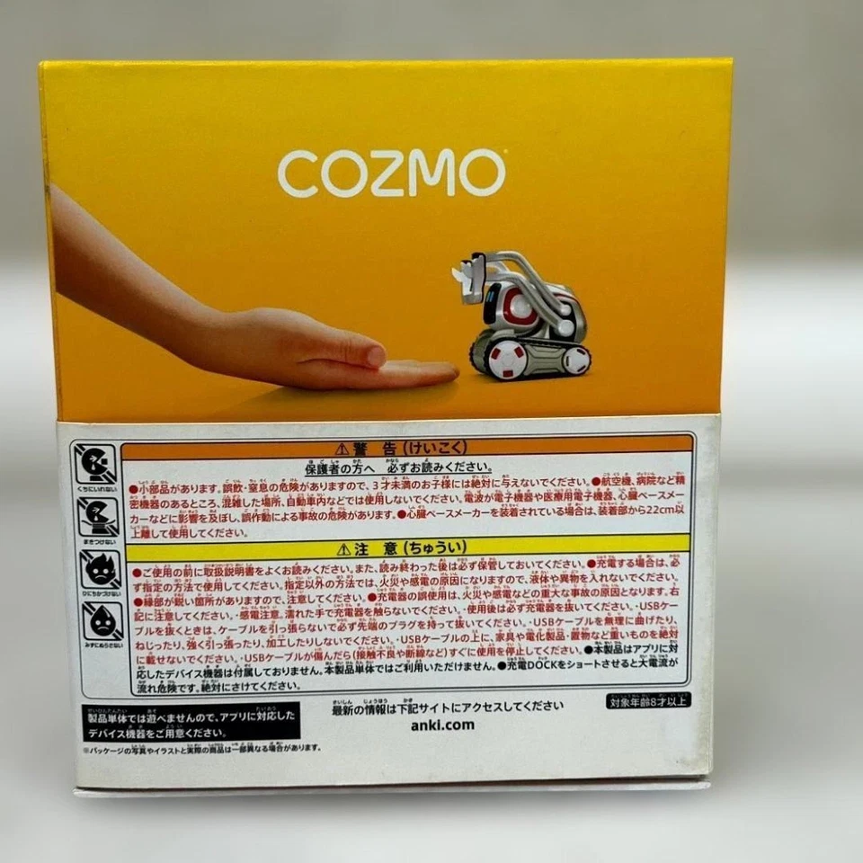 Anki Cozmo Robot Takara Tomy Probado Funcionamiento Interactivo AI Juguete Ja... - Imagen 4 de 4