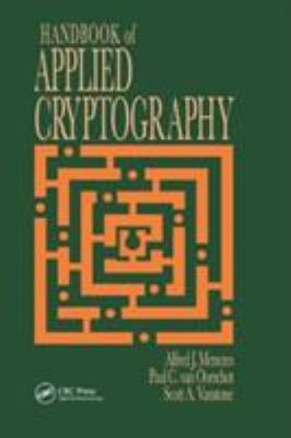 Handbook of Applied Cryptography Hardcover
