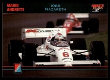 1992 Collect-a-Card Andretti Family Racing Mario Andretti #56