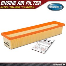 Air Filter for Dacia Logan II Sandero Renault Clio Kangoo Twingo 1.2 1654600Q2H