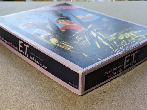 Vintage E.T. Jigsaw Puzzle 1982 Complete, 150 Piece Waddingtons - Picture 7 of 10