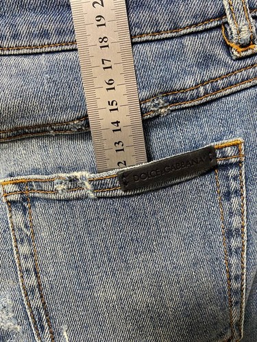 Dolce & Gabbana Pretty Women Blue Jeans 40 / W29 - Picture 14 of 17