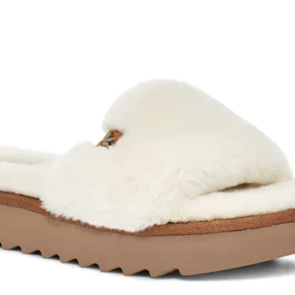 Koolaburra UGG 1121517 sandalo donna taglia 7 Fuzz Ah KoolaKomfort