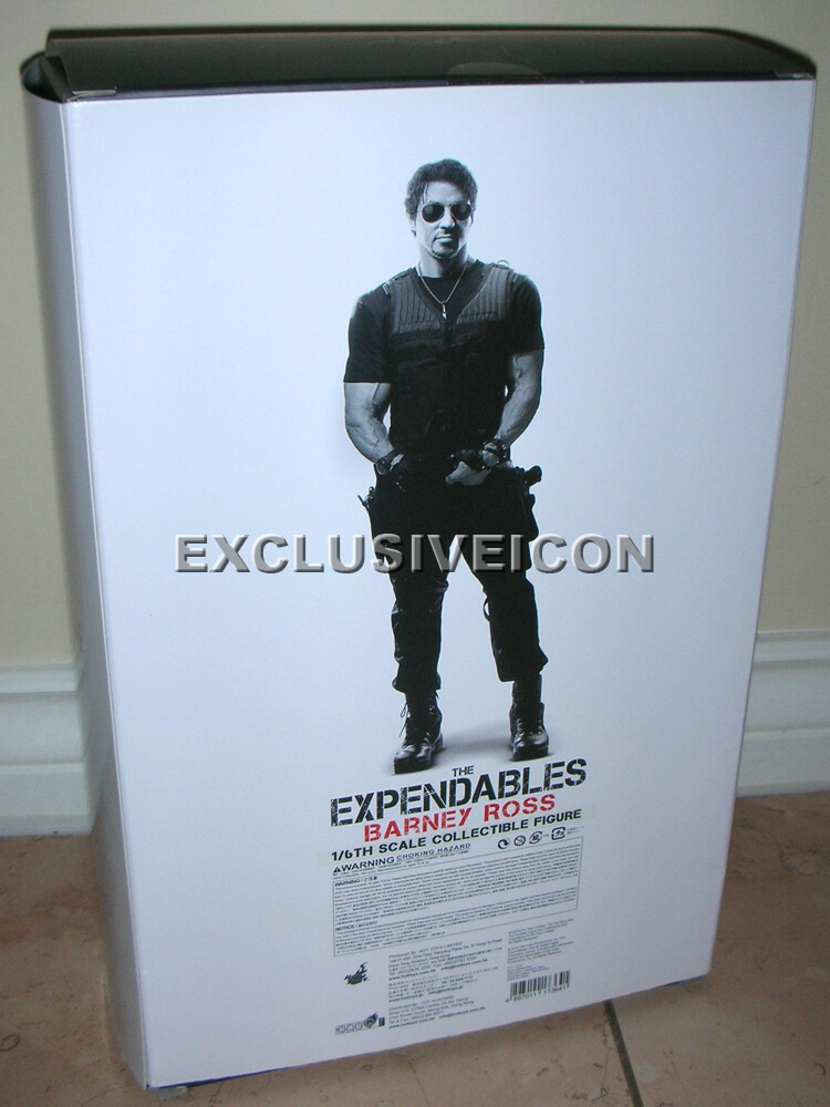Hot Toys MMS138 The Expendables 1/6 Barney Ross Sylvester