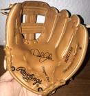 Rawlings 9” Right Hand Throw Baseball Glove RBG158 Derek Jeter Printed Autograph