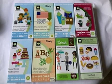 Lot of 8 - Cricut Cartridges For Legacy Cricut Cutting Machine Crafting (Lot (2)