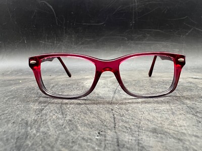 Girls Youth Ray-Ban Eyeglasses Kids RB 1531 Full Frame Square Pink Burgundy 