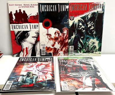 American Vampire #1, 10, 17, 29, #1 Survival Lot of 5 Vertigo DC Stephen King
