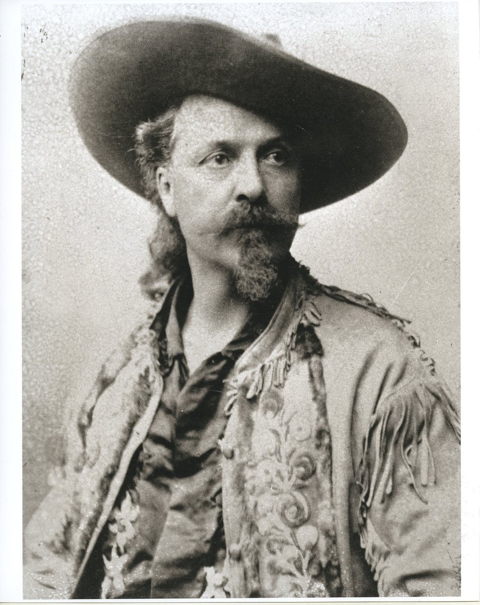 貴重 バッファロー・ビル・コディ 写真 Buffalo Bill Portrait Buffalo Bill Cody Classic Photograph