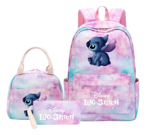 Lilo and Stitch Teenage Student Girls School Bag Three Piece Backpack Set - Picture 11 of 53