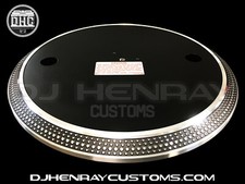 TECHNICS SL-1200 SERIES OEM PIATTO NERO MK2 MK3 M3D MK4 MK5 MK6 M5G giradischi