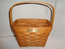 Longaberger Basket, Dresden Tour Basket, 1997 VG+ Condition