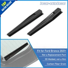 Rear Windshield Heater Wire Protector Guards Decor Trim Strips for Bronco 2021+