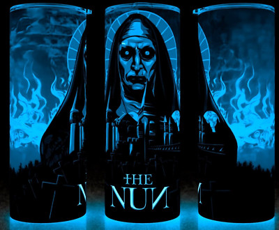 Glow in the Dark The Nun Horror Movie Halloween Cup Mug Tumbler 20oz