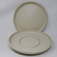 Vintage Tupperware 2 Piece Serve It All Pie Cake Stand 1531 1532 Replacement pcs