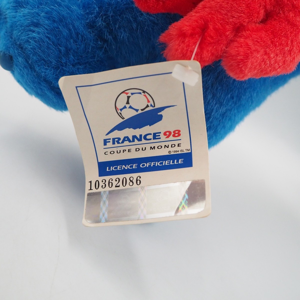 Peluche Footix 1998 – Coupe Du Monde France – 23 Cm – État Correct