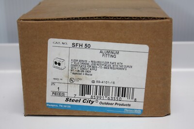 New Thomas Betts Aluminum Fitting SFH-50 Steel City