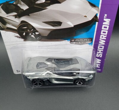 Hot Wheels ZAMAC 017 Lamborghini Aventador J HW Showroom #180/250