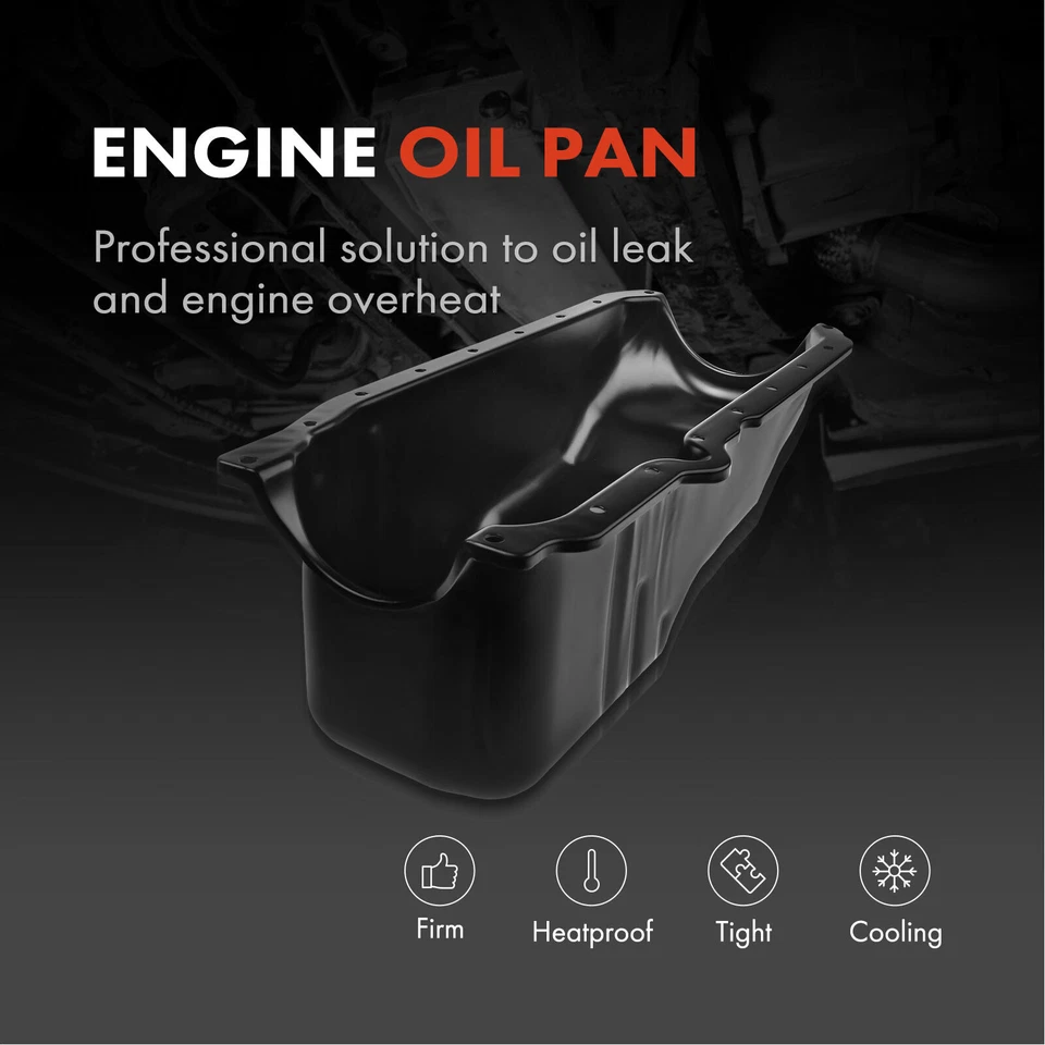 Cacerola de aceite de motor para Chevy C/K 1500 2500 Suburban Tahoe GMC Savana Yukon V8 5,7 L Foto 2 de 4