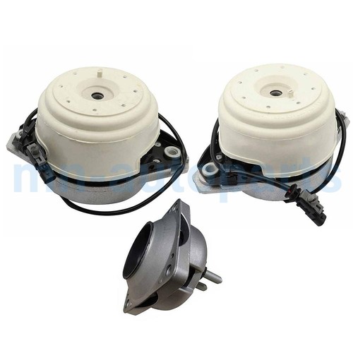 3X Left + Right For Benz W166 GL350 ML350 4Matic Transmission+Engine Motor Mount - Picture 2 of 2