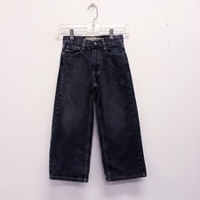 Jean Station sz 5 Pocket Mid-Rise Medium Black boys Jeans
