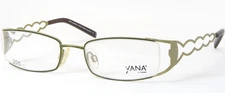 Yana by BoDe Design 2061 55 Green UNIQUE RARE EYEGLASSES GLASSES FRAME 51-18-136
