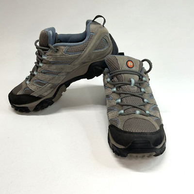 Merrell Women's Moab 2 Vent Hiking Shoe Smoke, 9.5 US, J06026 Blue Gray Sneaker,