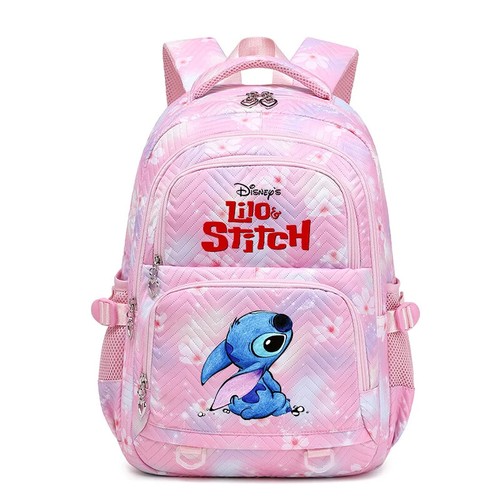 Lilo Stitch Exquisite Floral Backpack Waterproof Travel Bag Bookbag Mochila - 第 36/56 張圖片