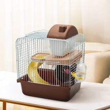 Portable Castle Gorgeous Hamster Gerbil Mouse Cage Animal Play Cage uk