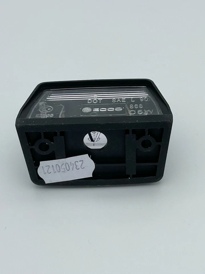 2 x Britax 868 equivalente matrícula lámpara luz autobús entrenador caballo caja remolque Foto 4 de 4