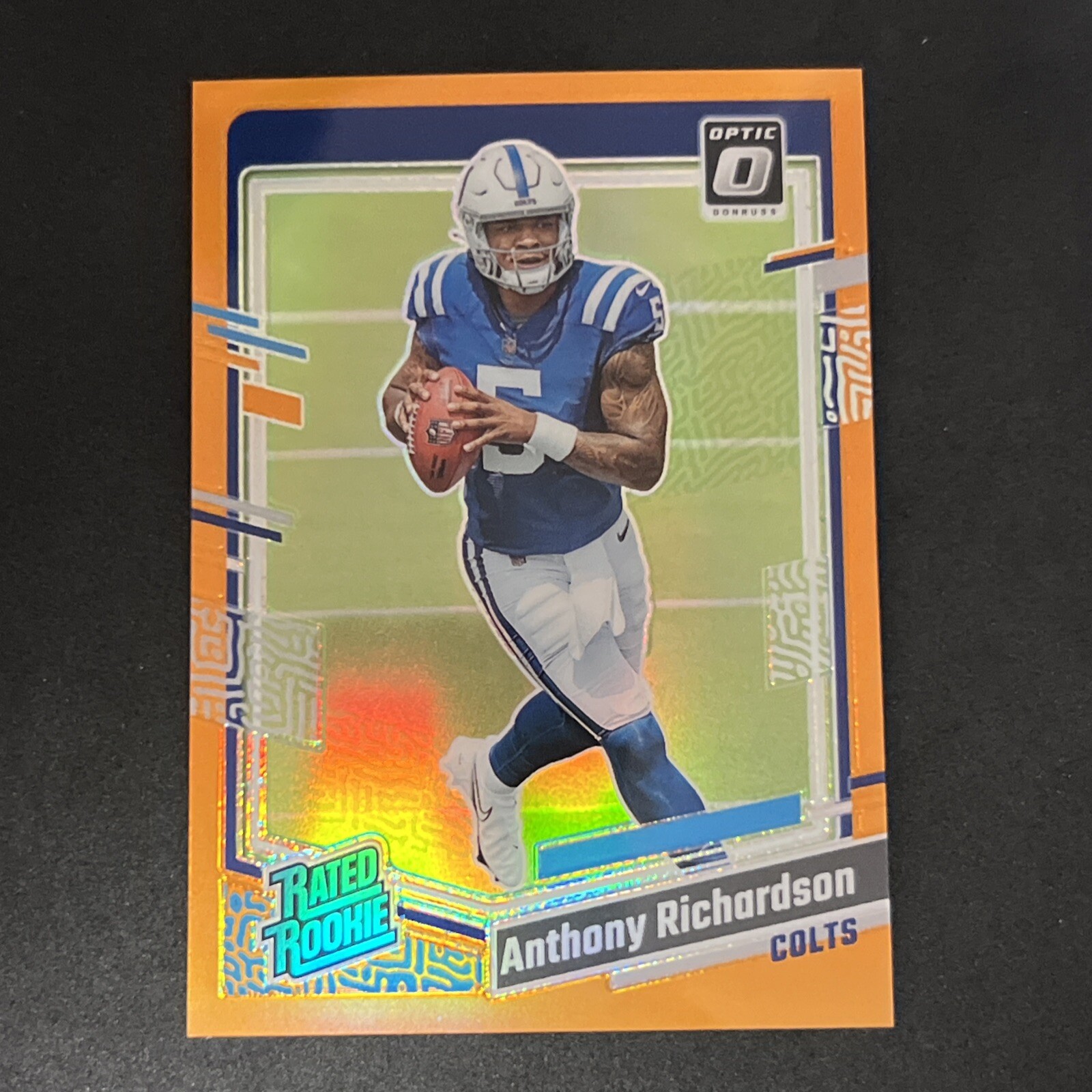 2023 Donruss Optic Orange #247 Anthony Richardson Rated Rookie RC 211/249 COLTS